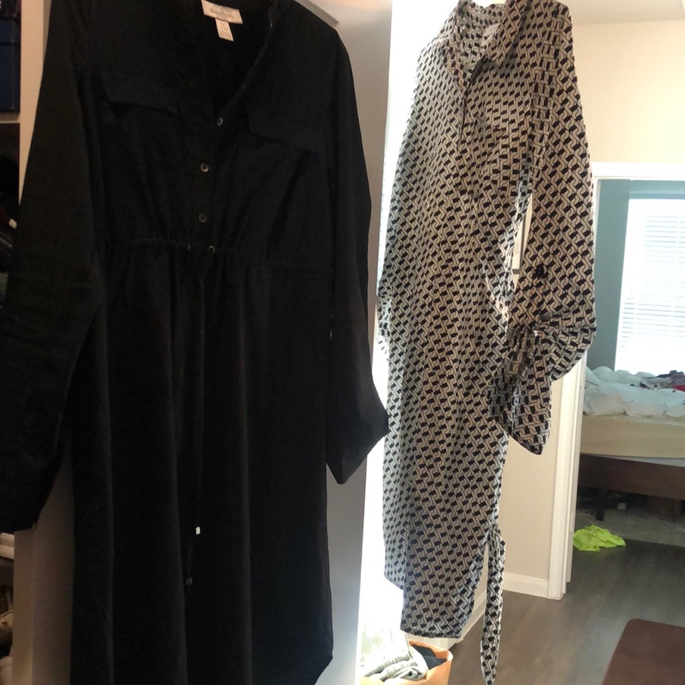 2 motherhood maternity dresses size small